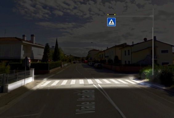 In arrivo gli attraversamenti pedonali luminosi su viale Italia