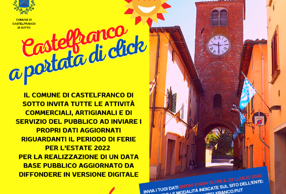 Castelfranco a portata di Click
